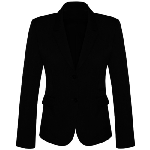 WORKWEAR, SAFETY & CORPORATE CLOTHING SPECIALISTS - Cool Stretch - Womens 2 Button Mid Length Jacket