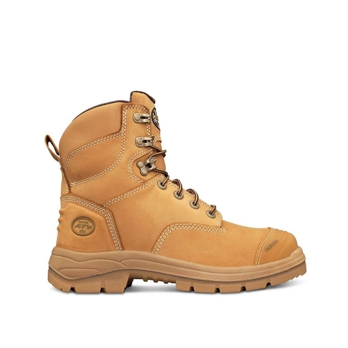 WORKWEAR, SAFETY & CORPORATE CLOTHING SPECIALISTS AT 55 - 150mm Lace Up Boot - Wheat